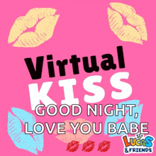 Virtual Kiss Kisses GIF