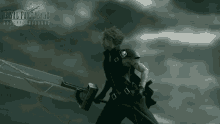 Tired Cloud Strife GIF - Tired Cloud Strife Final Fantasy7advent Children GIFs