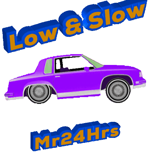 Low And Slow Low &Slow Sticker - Low And Slow Low &Slow Lowrider Stickers