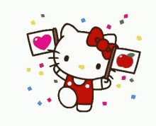Celebrate Hello Kitty GIF - Celebrate Hello Kitty Happy GIFs