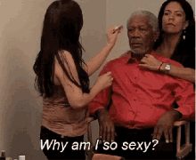 Sexy Morgan Freeman GIF