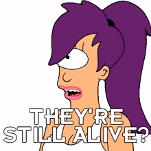 they%27re still alive leela katey sagal futurama they are still with us