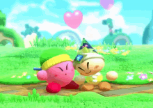 love kirby nuzzle
