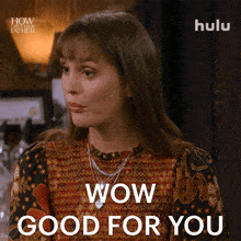 Wow Good For You Meredith GIF - Wow Good For You Meredith Leighton Meester GIFs