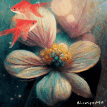 Goodnight Flowers GIF - Goodnight Flowers Fish GIFs