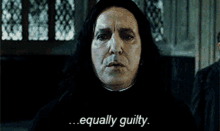 Snape Equally GIF - Snape Equally GIFs