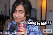 Coke Is Better Coke Is The Best GIF - Coke Is Better Coke Is The Best Aidan Coke GIFs