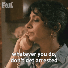 Whatever You Do Don’t Get Arrested Chandrika GIF - Whatever You Do Don’t Get Arrested Chandrika How To Fail As A Popstar GIFs