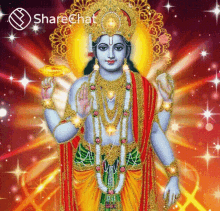 Krishna Hindu God GIF - Krishna Hindu God Blessings GIFs