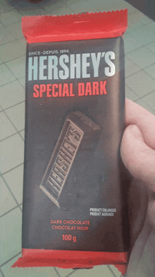 Hersheys Chocolate Dark Chocolate GIF - Hersheys Chocolate Dark Chocolate Candy Bar GIFs