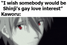 Evangelion Kaworu GIF