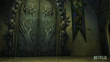 Kick The Door Open Skeletor GIF - Kick The Door Open Skeletor Masters Of The Universe Revelation GIFs