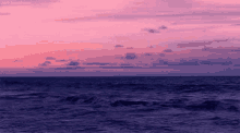 ocean sunset wavesclouds