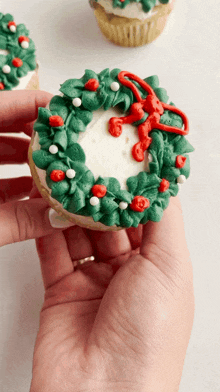 Christmas Cupcakes Dessert GIF
