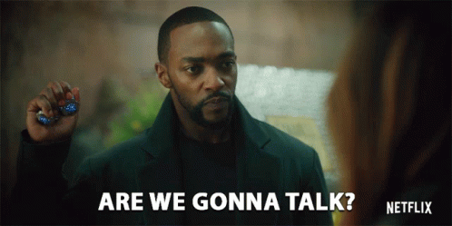 Are We Gonna Talk Anthony Mackie GIF - Are We Gonna Talk Anthony Mackie Takeshi Kovacs GIFs