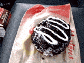 Tim Hortons Oreo Donut GIF - Tim Hortons Oreo Donut Donuts GIFs