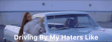 Driving Haters GIF - Driving Haters Beyonce GIFs