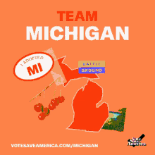 Team Michigan Crooked Media GIF - Team Michigan Crooked Media Adopt A State GIFs