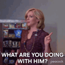 What Are You Doing With Him Jenna Maroney GIF - What Are You Doing With Him Jenna Maroney 30rock GIFs