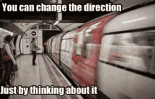 You Can Change The Direction  - Just By Thinking About It GIF - Illusion Optical Illusion Trick GIFs