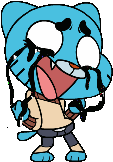 Pibby Gumball Sticker - Pibby Gumball Tawog Stickers