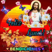 feliz lunes bendiciones happy monday jesus blessings