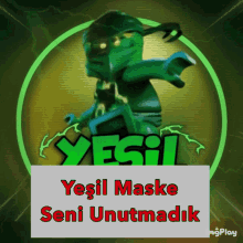 Yeşil Maske Ninjago GIF - Yeşil Maske Ninjago Yeşil Maske Ninjago GIFs