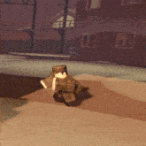 a soldier in a video game with the number t514 on the wall