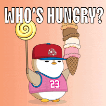 Hungry Whos Hungry GIF - Hungry Whos Hungry Icecream GIFs