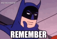 Forget Remember GIF - Forget Remember Batman GIFs