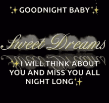 Goodnight Baby Miss You GIF - Goodnight Baby Miss You Thinking About You GIFs