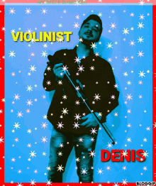 Denisartist Violinist GIF - Denisartist Violinist Shqiponja GIFs