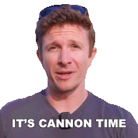 It'S Cannon Time Corridor Crew Sticker