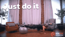 Just Do It Pushup GIF