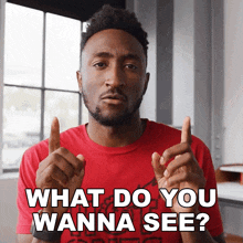 What Do You Wanna See Marques Brownlee GIF - What Do You Wanna See Marques Brownlee Whats On Your List To See GIFs