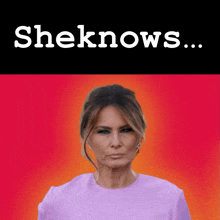 She Knows Sheknows Melina Trump Melina Trump GIF - She Knows Sheknows Melina Trump Melina Trump Trump GIFs