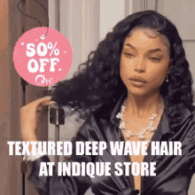 I Ndique Hair Deep Wave Hair GIF