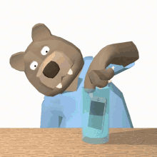 Bear Phone GIF