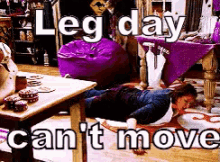 Can'T Move GIF - Cant Move Leg Day Leg Day Cant Move GIFs