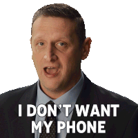 I Don’t Want My Phone Tim Robinson Sticker - I Don’t Want My Phone Tim Robinson I Think You Should Leave With Tim Robinson Stickers
