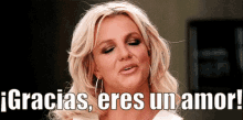 Britney Spears Agradeciendo GIF - Gracias Eres Un Amor Gay GIFs