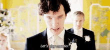 Let'S Play Murder. GIF - Sherlock Benedict Cumberbatch Lets Play Murder GIFs