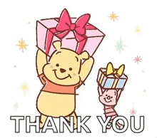Pooh Present GIF - Pooh Present Gift GIFs