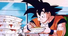 Dbz Goku GIF - Dbz Goku Food GIFs