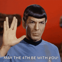 Vulcan Salute Spock GIF - Vulcan Salute Spock Star Trek GIFs