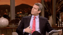 Andy Cohen Scared GIF - Andy Cohen Scared Hide GIFs