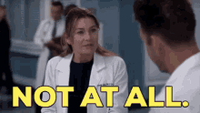 Greys Anatomy Meredith Grey GIF - Greys Anatomy Meredith Grey Not At All GIFs