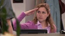 Pam The Office GIF