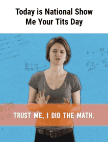 Trust Me I Did The Math GIF - Trust Me I Did The Math National GIFs
