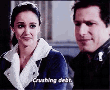 Crushing Debt GIF - Debt Crushing Debt Brooklyn Nine Nine GIFs